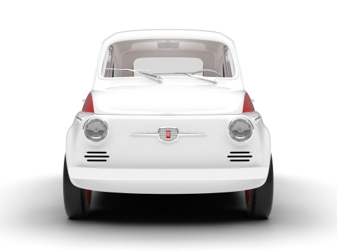 Fiat 500 N Sport 1959 3Dモデル