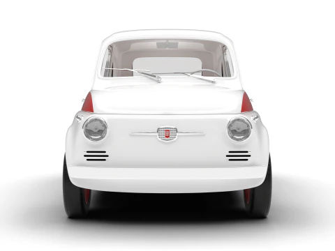 Fiat 500 N Sport 1959 3D Model