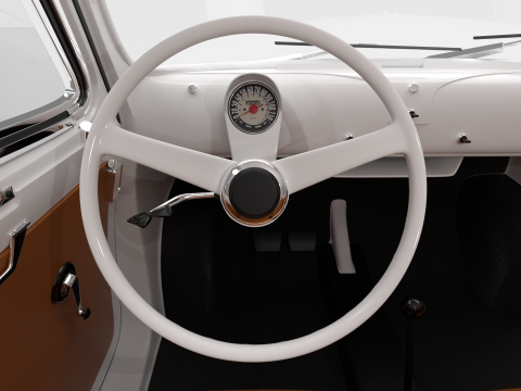 Fiat 500 N Sport 1959 3Dモデル