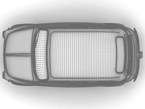 Fiat 500 N Sport 1959 3D Model