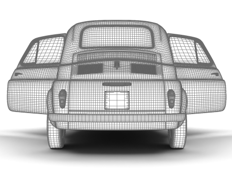 Fiat 500 N Sport 1959 HQ 3Dモデル