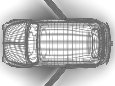 Fiat 500 N Sport 1959 HQ 3Dモデル