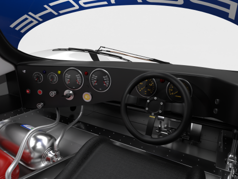 Porsche 956 Group C 1982 Rothmans Racing 3D Модель