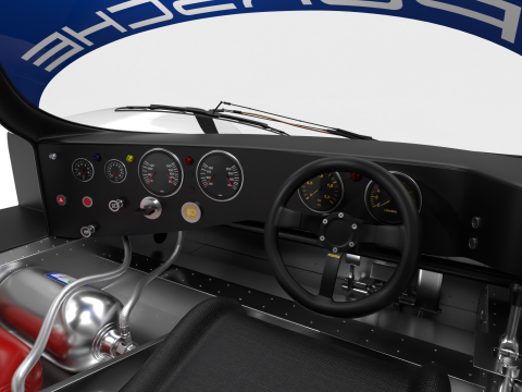 Porsche 956 Group C 1982 Rothmans Racing HQ 3D 模型