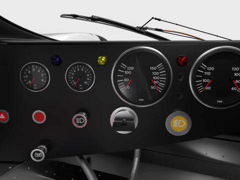 Porsche 956 Grupo C 1982 Rothmans Racing HQ Modelo 3D