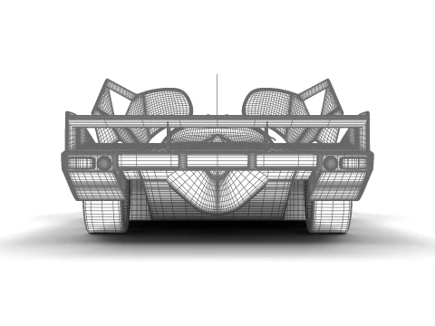 Porsche 956 Grupo C 1982 Rothmans Racing HQ Modelo 3D
