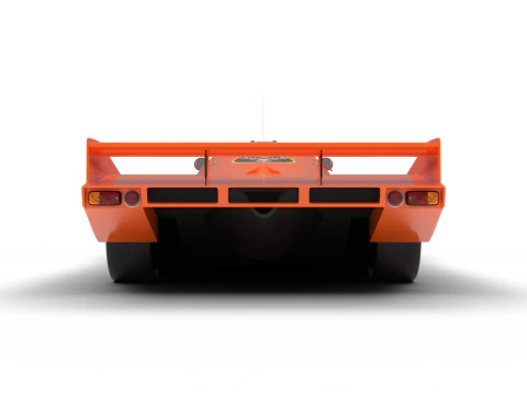 Porsche 956 Grupo C Brun Motorsport 1982 Jagermeister Racing Modelo 3D