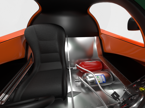 Porsche 956 Group C Brun Motorsport 1982 Jagermeister Racing Modello 3D