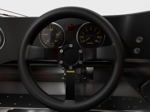 Porsche 956 Group C Brun Motorsport 1982 Jagermeister Racing Modello 3D