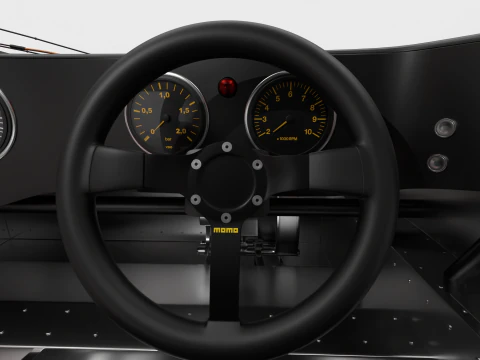 ポルシェ 956 グループ C ブラン モータースポーツ 1982 イェーガーマイスター レーシング HQ 3Dモデル