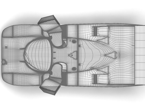 Porsche 956 Group C Brun Motorsport 1982 Jagermeister Racing HQ 3D 模型