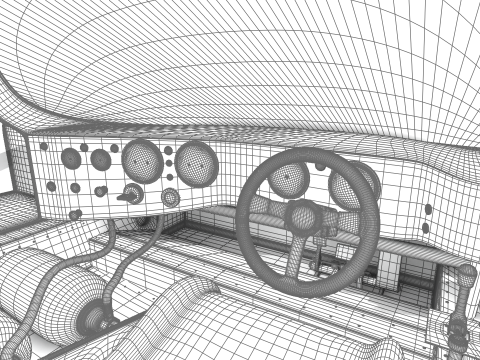 Porsche 956 Group C Brun Motorsport 1982 Jagermeister Racing HQ 3D 模型