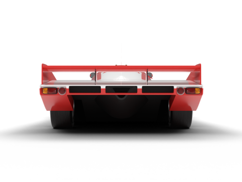 Porsche 956 Group C 1982 Canon Racing Modelo 3D