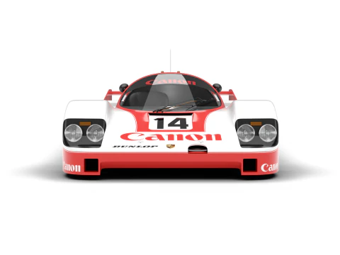 Porsche 956 Group C 1982 Canon Racing 3D Model
