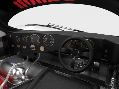 Porsche 956 Group C 1982 Canon Racing 3D Model