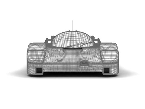 Porsche 956 Group C 1982 Canon Racing 3D Model