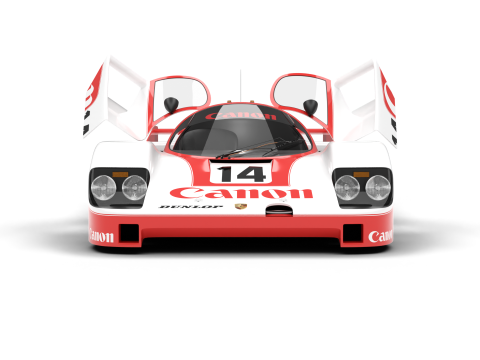 Porsche 956 Group C 1982 Canon Racing HQ Modelo 3D