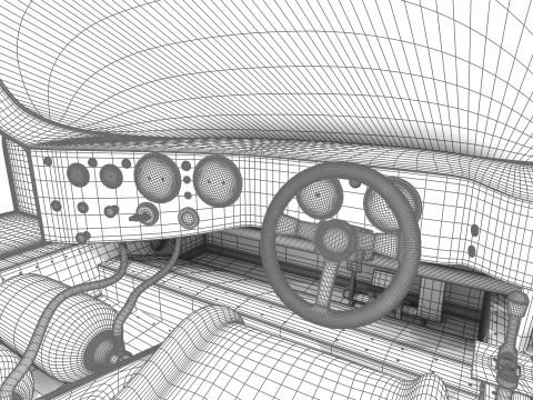 Porsche 956 Group C 1982 Canon Racing HQ 3D Model