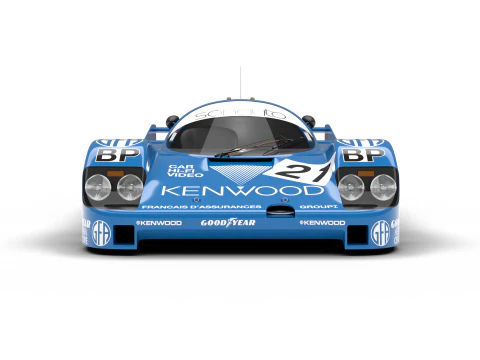Porsche 956 Grupo C 1982 Kenwood Kremer Racing Modelo 3D