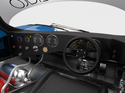 Porsche 956 Group C 1982 Kenwood Kremer Racing 3D-Modell