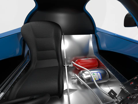 Porsche 956 Grupo C 1982 Kenwood Kremer Racing Modelo 3D