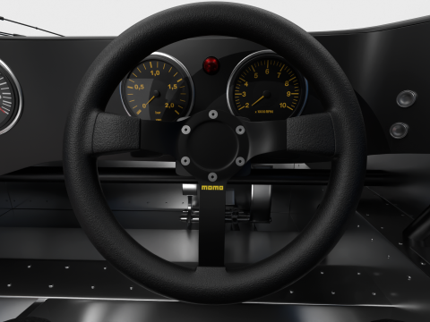 Porsche 956 Group C 1982 Kenwood Kremer Racing 3D-Modell
