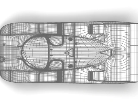 Porsche 956 Grupo C 1982 Kenwood Kremer Racing Modelo 3D