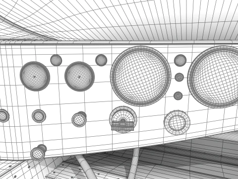 Porsche 956 Grupo C 1982 Kenwood Kremer Racing Modelo 3D