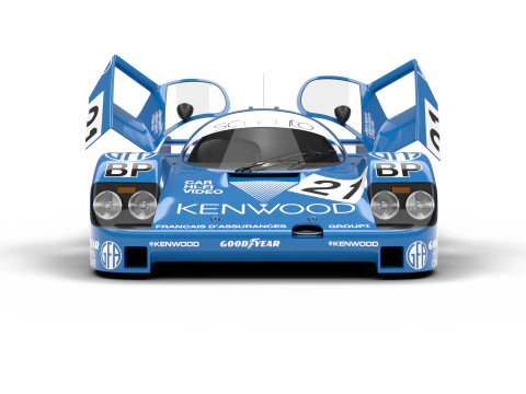 Porsche 956 Group C 1982 Kenwood Kremer Racing HQ 3D Model