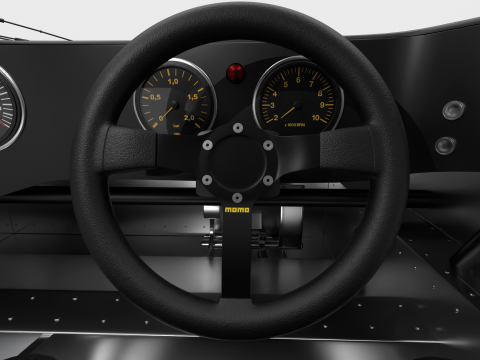 Porsche 956 Group C 1982 Kenwood Kremer Racing HQ Modelo 3D