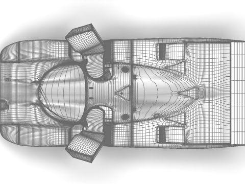 Porsche 956 Group C 1982 Kenwood Kremer Racing HQ Modelo 3D
