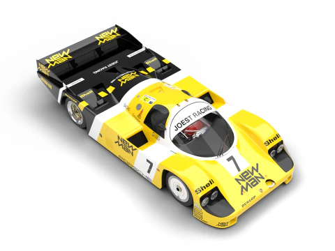 Porsche 956 Group C 1982 NewMan Joest Racing 3D Model