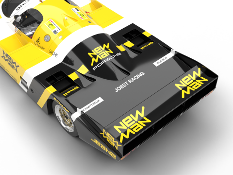 Porsche 956 Group C 1982 NewMan Joest Racing 3D Model