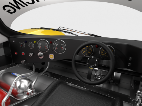 Porsche 956 Group C 1982 NewMan Joest Racing 3D Model