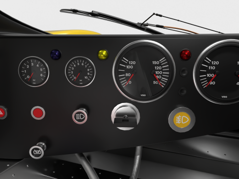 Porsche 956 Group C 1982 NewMan Joest Racing HQ 3D Model