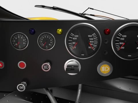 Porsche 956 Group C 1982 NewMan Joest Racing HQ 3D Model