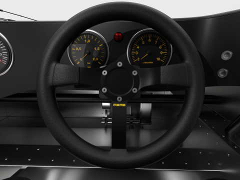 Porsche 956 Group C 1982 NewMan Joest Racing HQ 3D Model