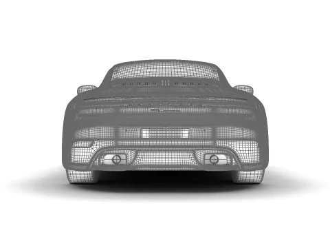 Porsche 911 Carrera 2025 3D Model