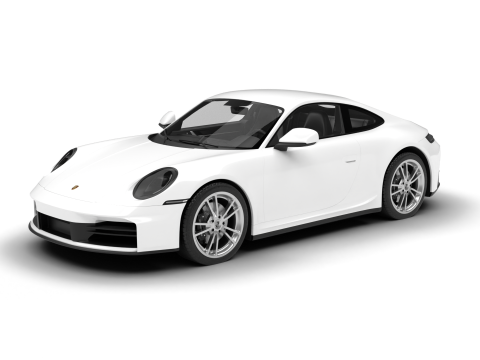 Porsche 911 Carrera 2025 3D Model