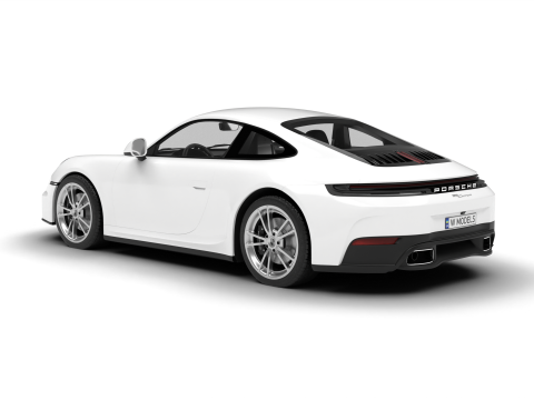 Porsche 911 Carrera 2025 3D Модель