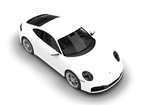 Porsche 911 Carrera 2025 3D Модель