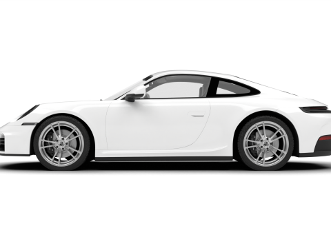 Porsche 911 Carrera 2025 3D Модель