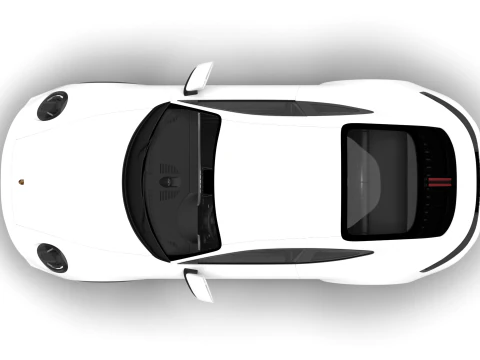 Porsche 911 Carrera 2025 3D Model