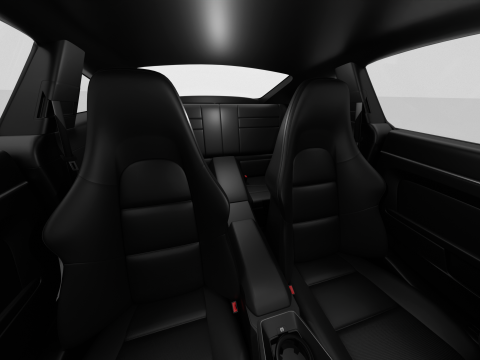 Porsche 911 Carrera 2025 3D Модель