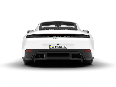 Porsche 911 Carrera 2025 3D Модель