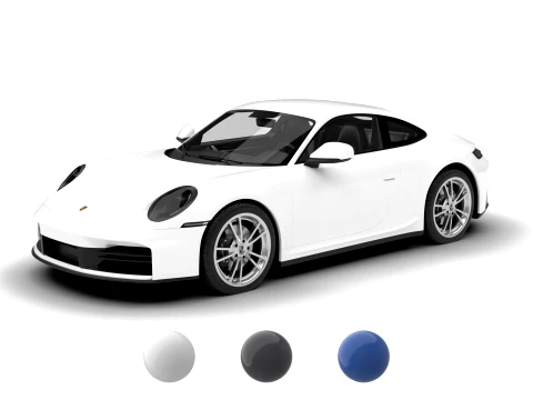 Porsche 911 Carrera 2025 3D Modell