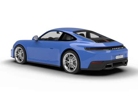 Porsche 911 Carrera 2025 3D Model