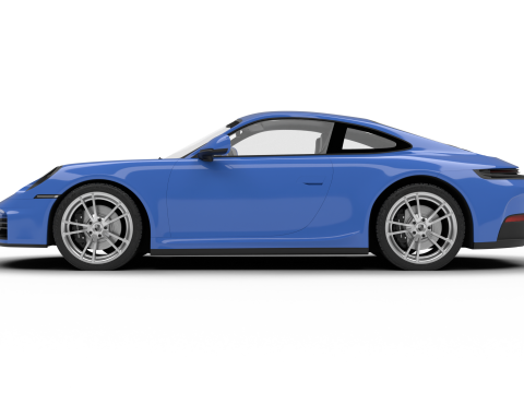 Porsche 911 Carrera 2025 3D Модель