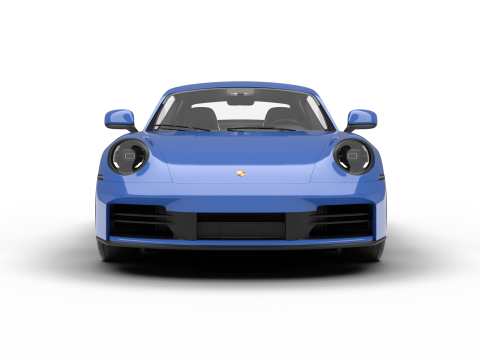 Porsche 911 Carrera 2025 3D Модель