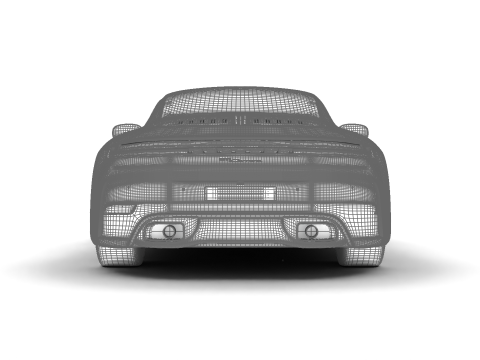 Porsche 911 Carrera 2025 3D Модель